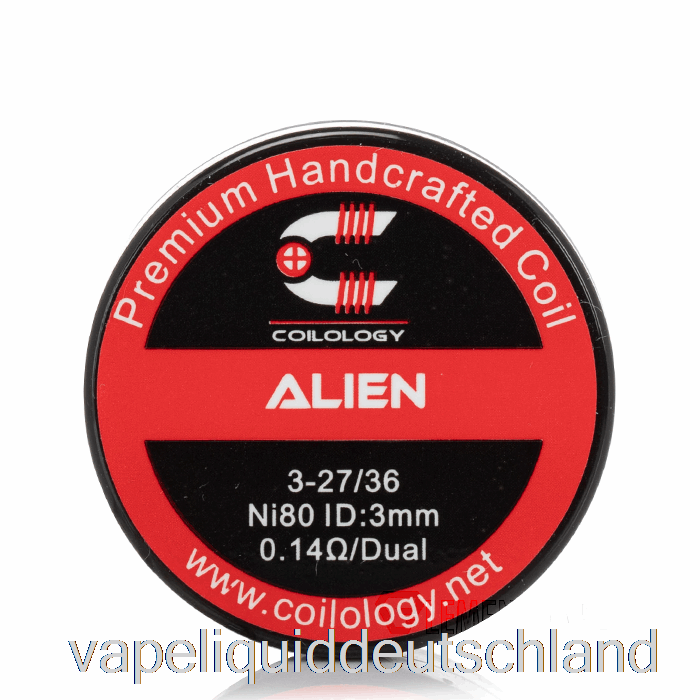 Coilology Performance Vorgefertigte Spulen Alien Wire – 0,14 Ohm Ni80 Vape Liquid